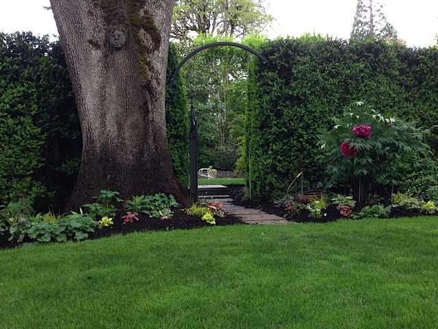 The tour included some of Oregon’s most elegant gardens loving tended for generations. 