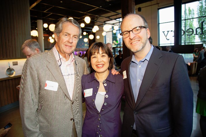 Harry and Lilisa Hall, and Bob Speltz