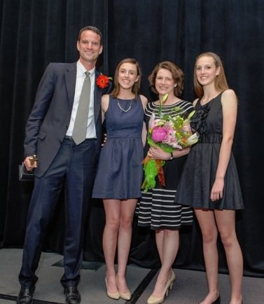 Scott Keeney, President & CEO, nLIGHT - Keeney, Janet Keeney  daughter Elizabeth, his wife Janet and daughter, Kate.