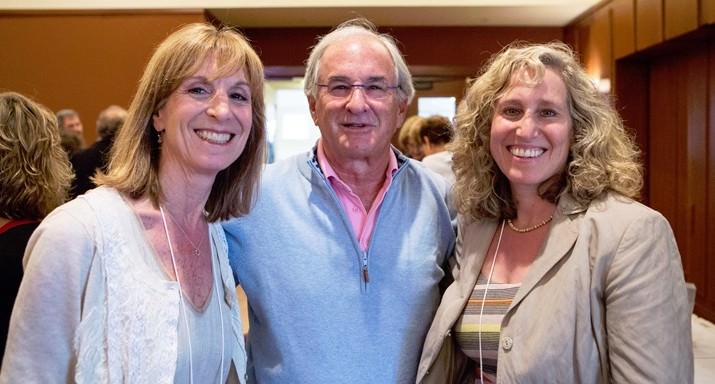 Sharon Morell, Incoming President (left), with Bob Philip (center) and OJCF Board Member Jill Edelson (right.