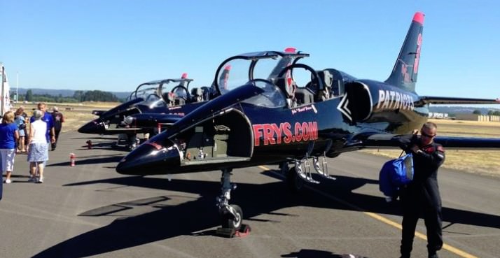 The Patriots Jet Team is the show's headline act for 2013.