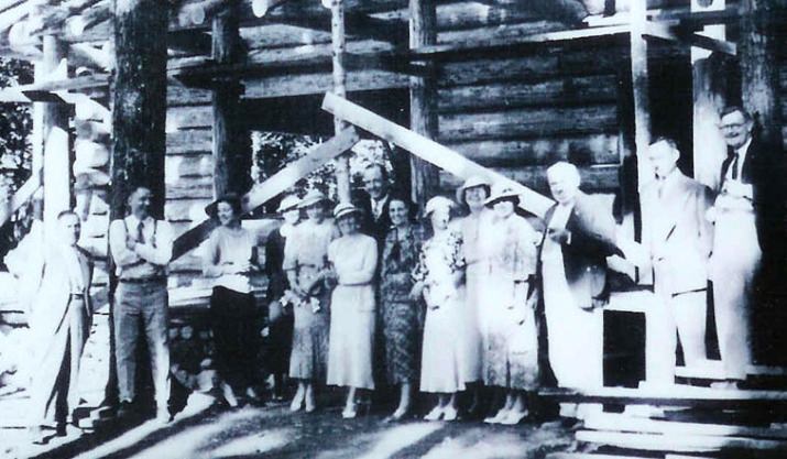Mt. Hood Kiwanis Camp in the 1930s.
