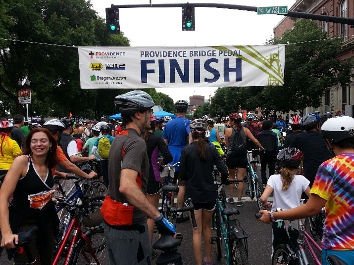 The Bite of Oregon, the premier food and music festival in Waterfront Park, takes place during Providence Bridge Pedal weekend. After the ride, Providence Bridge Pedal participants receive free admission to the Bite.