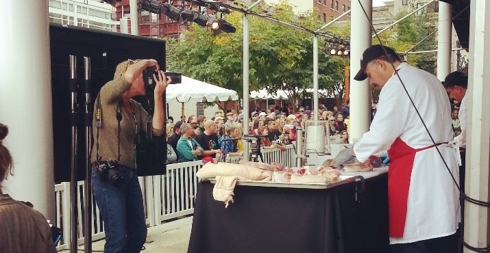 Feast's Best Butcher contest featured 11 butchers and 11 fishmonger sharpening their knives to go head-to-tail for the glory of being named best in their craft.