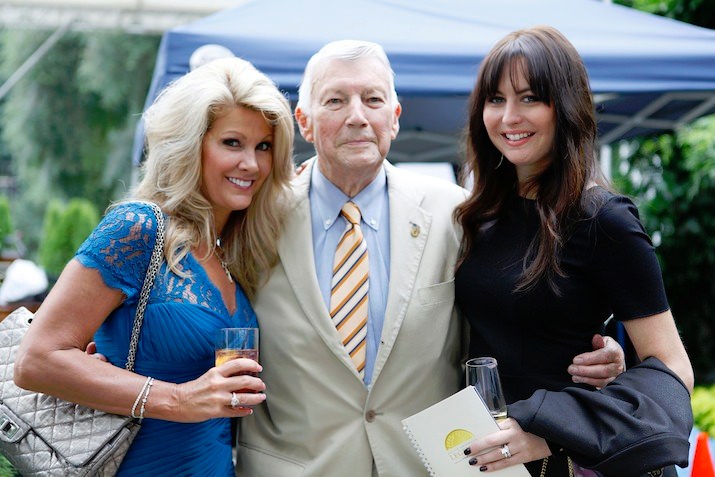 Angie Wright, Gen. James Thayer (J. Thayer Company) and Amber Thayer.