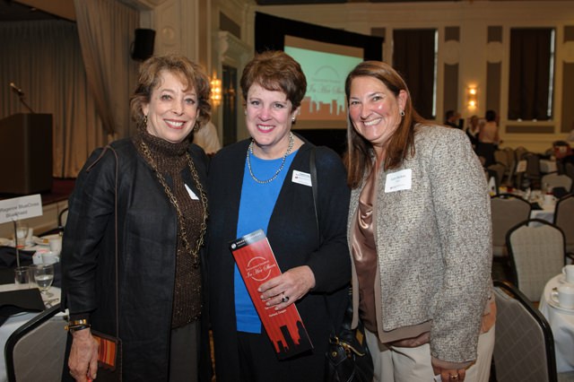 Sandra Etlinger; Karen Fishel, Co-Founder of Dress for Success Oregon and Vice-President of Board; Lori Hickox.