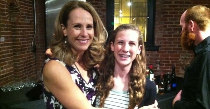 Susannah Mars (Golde in Fiddler on the Roof) with her daughter Olivia Johnson.