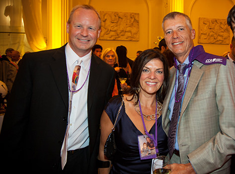 Brad Durham, CCA Board Member, Katherine Durham, VP, Marketing & Communications, The Standard, and Paul Gulick, CCA Board Chair Emeritus, Co-Founder, Infocus, Founder, Clarity Visual Systems