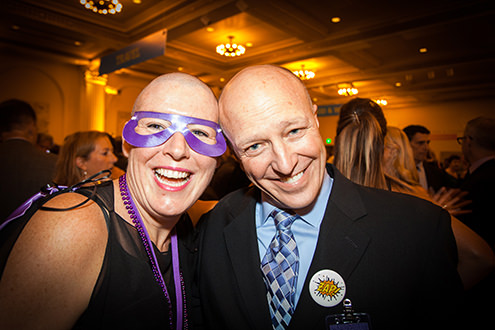 CCA Board Member, Lisa Thompson, and CCA VP, Development, Dave Schaeffer