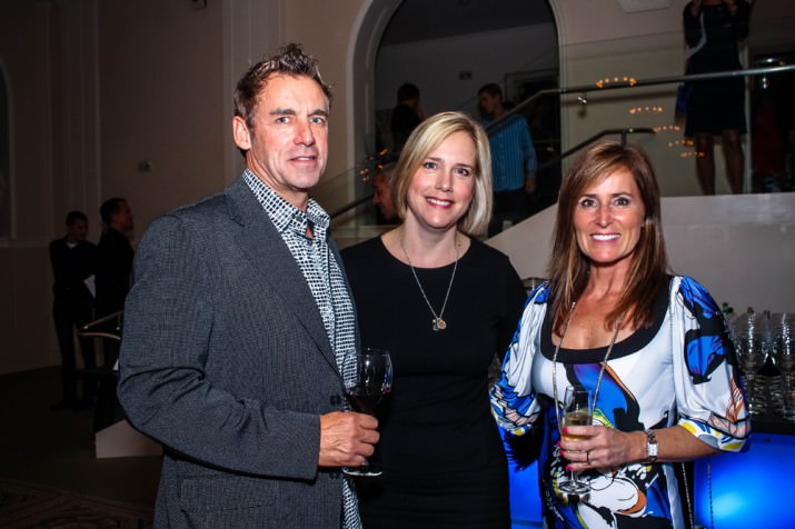 Doernbecher Foundation Board Member and Market of Choice’s Rick Wright poses with Doernbecher Foundation Executive Director Mary Turina and his wife Debbie.
