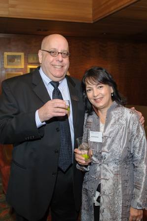 Good Samaritan Foundation board chair, Dr. Brian Battalia and his wife, Aphrodite