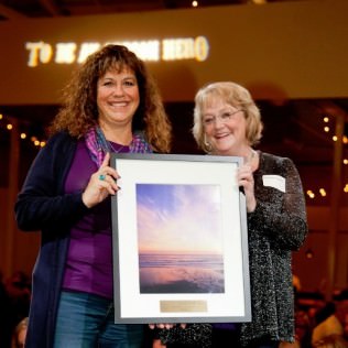 Judi Swift from Fred Meyer and SOLVE's new ED Maureen Fisher