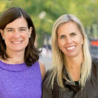 FFT Co-Chairs Megan O'Donnell Murphy '89, left, and Suzann Baricevic Murphy '83