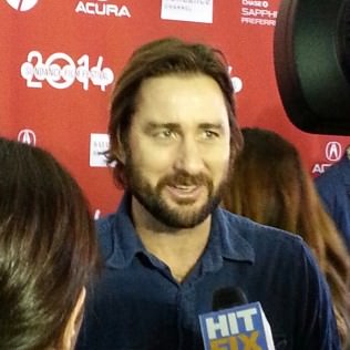 Luke Wilson talked with reporters on the red carpet before the premiere of "The Skeleton Twins."