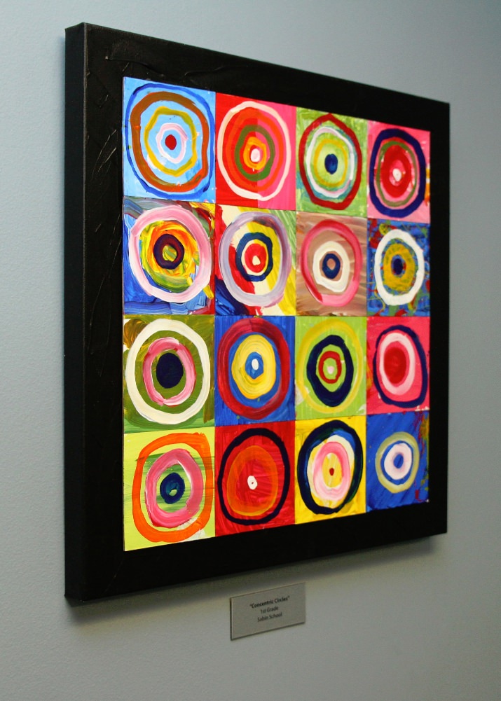 Concentric Circles Hanging @DTI