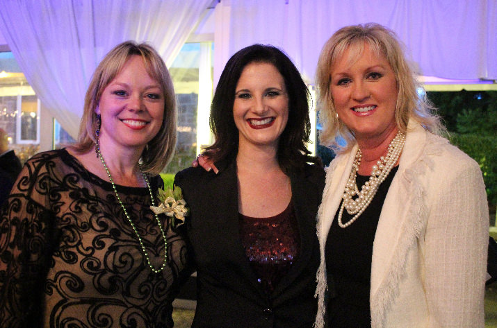 NWAF Executive Director Beth McShane with Amy Maxwell and Nancy Haskin