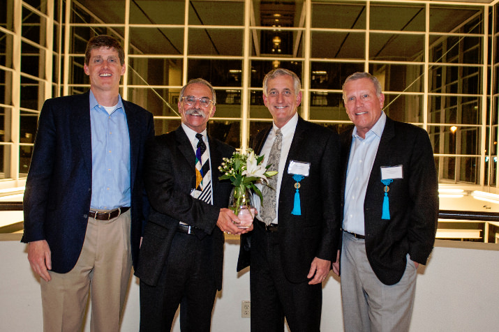 Patrick Quinton, Michael Gaeta, Mayor Charlie Hales and Scott Andrews