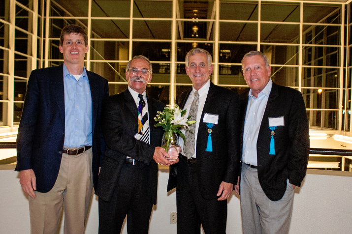 Patrick Quinton, Michael Gaeta, Mayor Charlie Hales and Scott Andrews