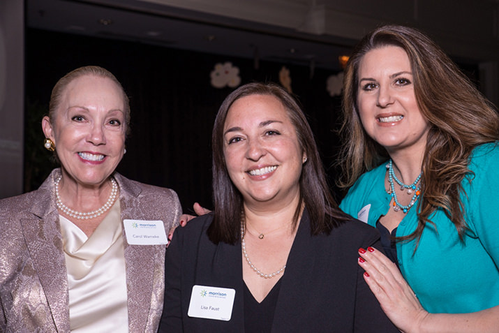 Carol Warneke, Lisa Faust and Tamisha Dunn from Pacific Continental Bank