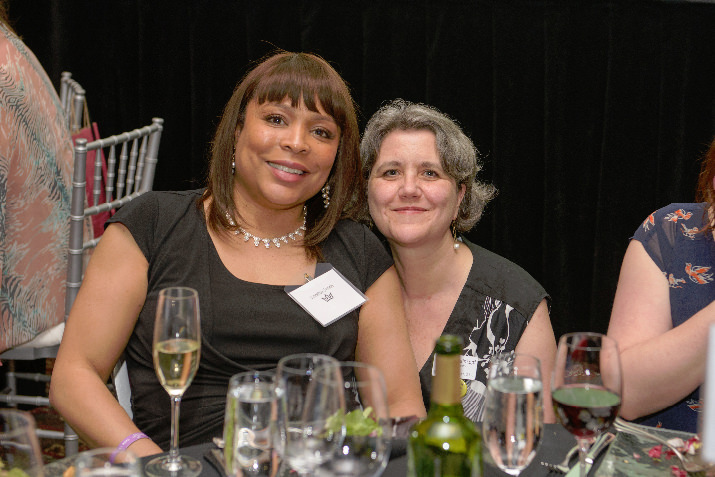 Multnomah County Commissioner Loretta Smith and Executive Director Deborah Steinkopf. 