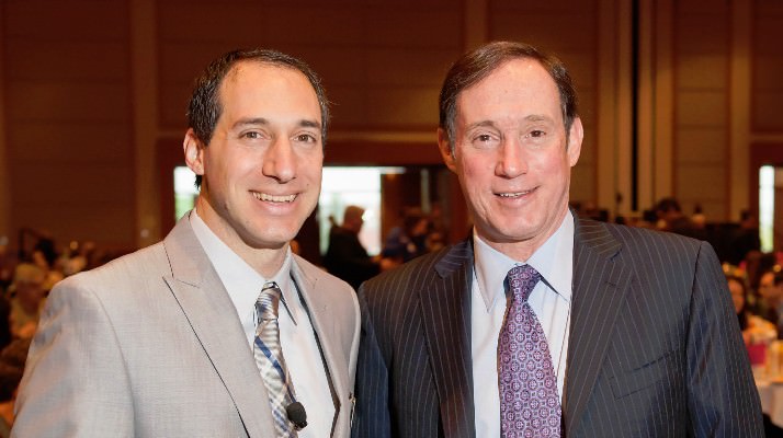 Habitat President and CEO, Steve Messinetti and Portland City Commissioner Dan Saltzman