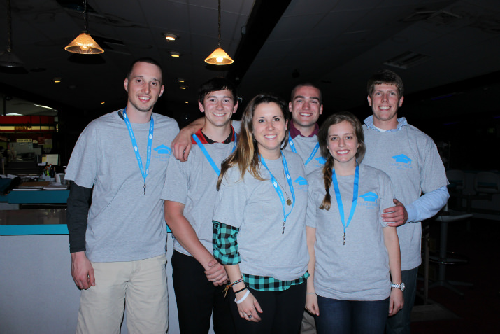 Young Leaders Collective member Calvin Bair raised more than $1,400 with his team ‘The Bowling Stones’     