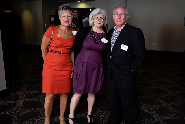 Mary Rita Hurley, Penelope Mandell, and Tom Griffin
