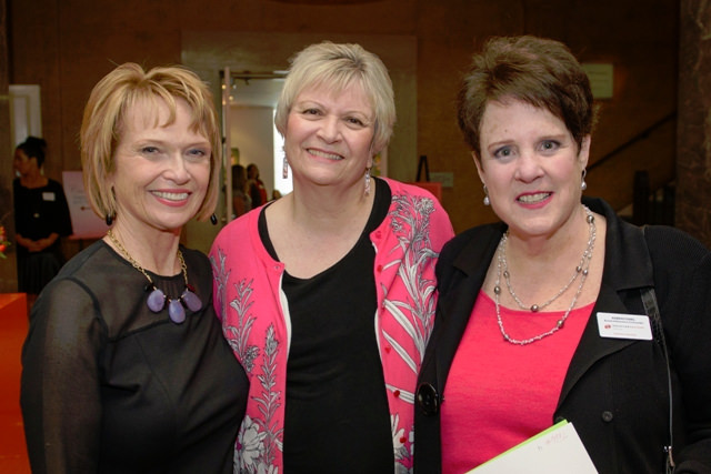 Barb Attridge, Dress for Success Oregon Executive Director and Co-Founder; Kathy Larson, The Larson Legacy; Karen Fishel, Dress for Success Oregon Board of Directors and Co-Founder. 