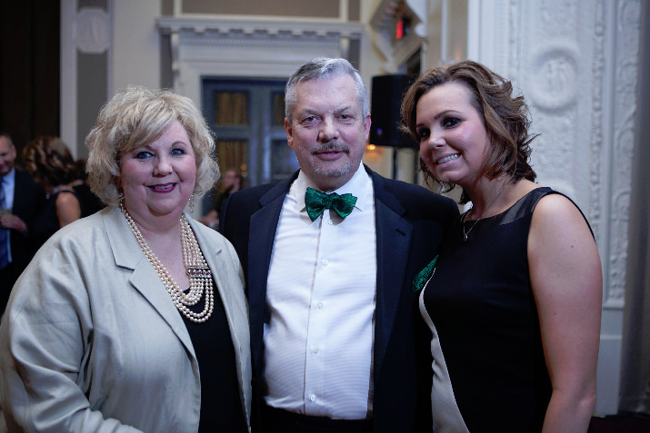 Suzanne and Larry Mackin  Gala Co-chairs with Ali Mackin Crandall