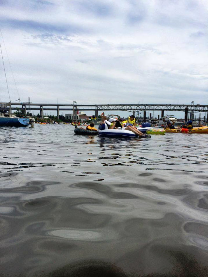 The Human Access Project was conceived in November 2010, when founder Willie Levenson began organizing an event called “The Big Float.”  The Big Float (TBF) is a group innertube float of the Willamette River in downtown Portland, Oregon. 