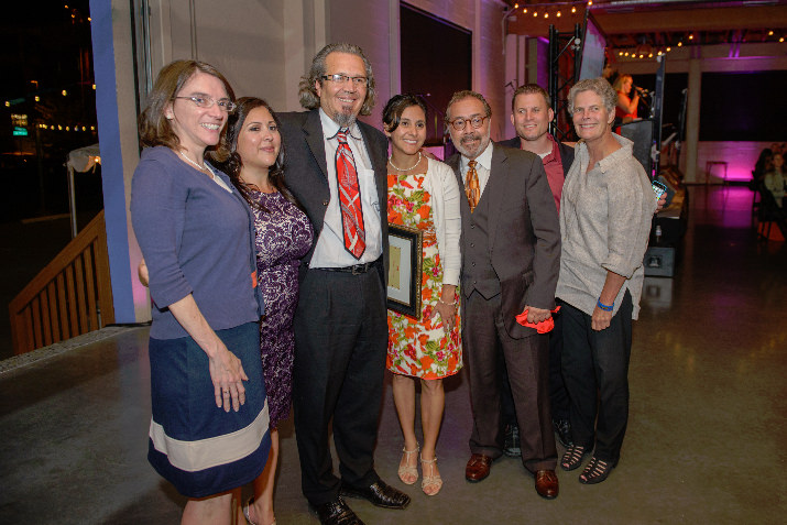 Antonio Lopez, Assistant Superintendent of Portland Public Schools, was honored for his dedication to creating a strong and inclusive public education system.   Photo Credit: Andie Petkus 