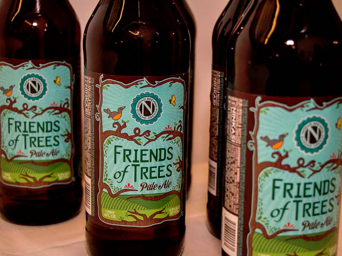 Ninkasi Brewing Company unveiled the Friends of Trees Pale ale at the organization's 25th Anniversary Gala