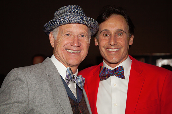 Nike’s Tinker Hatfield, Vice President, Design & Special Projects, and CCA Chemo Pal mentor and longtime supporter, David Brown, Merchandise Director, NIKE Inc.