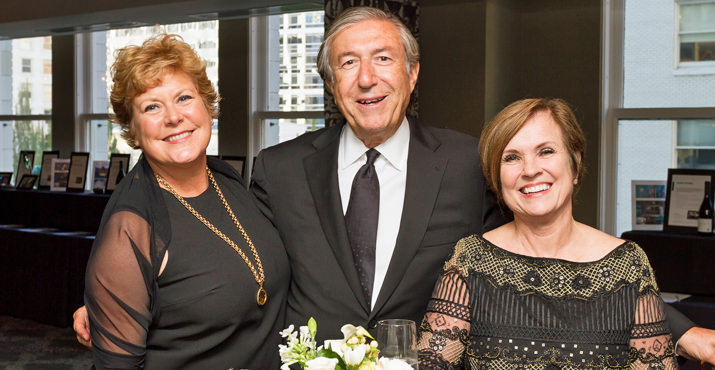 Annamarie Kooning, Nawzad Othman and Gail Snow at the VIP Reception