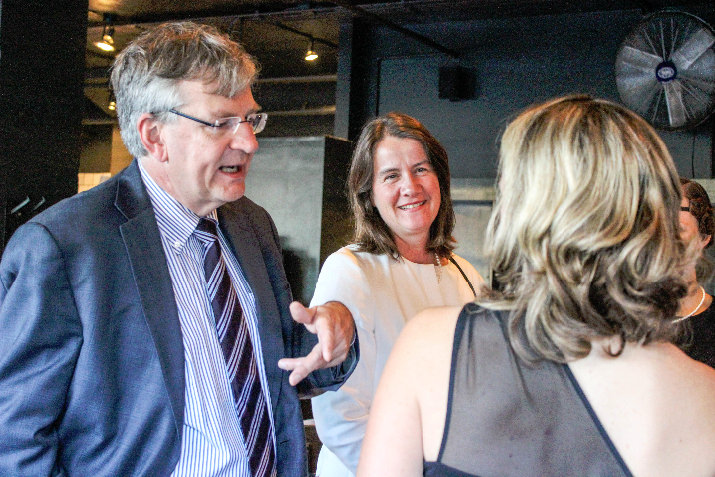 Martin Daum, President and CEO of Daimler, and his wife Karin Daum. 