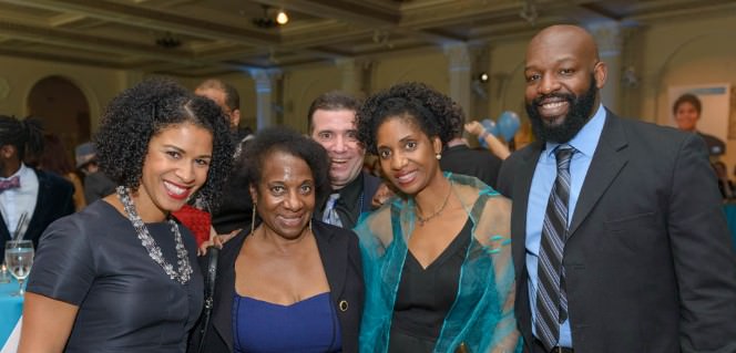 Allyson Harris, Community Volunteer; Kay Toran, President, Volunteers of America; Mike Rossi; Traci Rossi, VP for Programs, “I Have a Dream” Oregon and Hosheman Brown, Community Collaborations & Investment Manager, United Way 