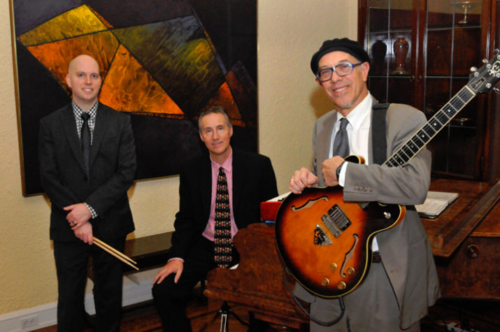 The Dan Balmer Trio entertained.