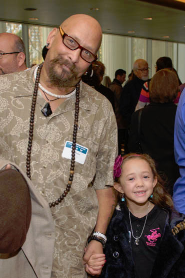 CCC featured client Richard Reyes with daughter Thommie. A video detailing Rick’s journey was shared at the luncheon. 