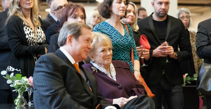 Jordan and Arlene Schnitzer at the PNCA Grand Opening