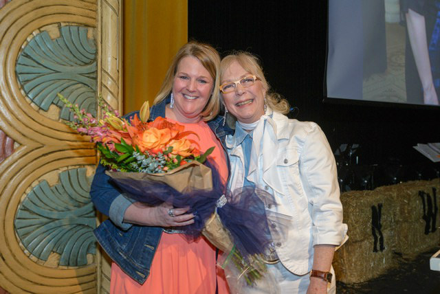 Event Chair Betsy Meier and Head of School Mary Vinton Folberg