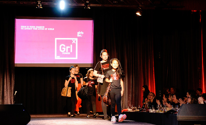 Girls Council members take the runway