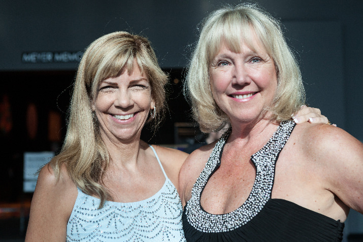 Gala Co-chair Cheri Cooley-Hick (Co-chair Ken Hick not pictured) and Ann Thompson