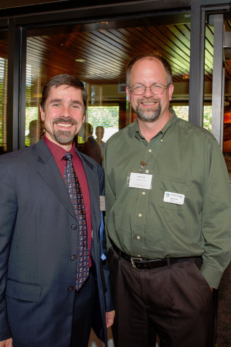 Vision Action Network Executive Director Glenn Montgomery and Washington County Chairman Andy Duyck