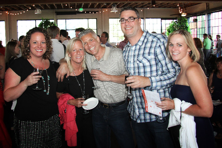 Classic Wines Auction supporters from Friends of the Children enjoying their evening. Friends of the Children is one of five benefitting charities for the annual auction.