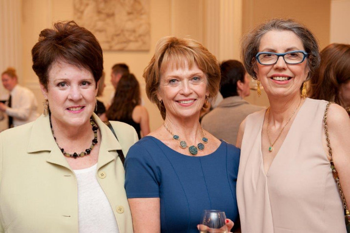 Dress for Success Oregon co-founder Karen Fishel and DFSO co-founder and Previous Executive Director, Barb Attridge with DFSO volunteer, Bonnie Schimschock.