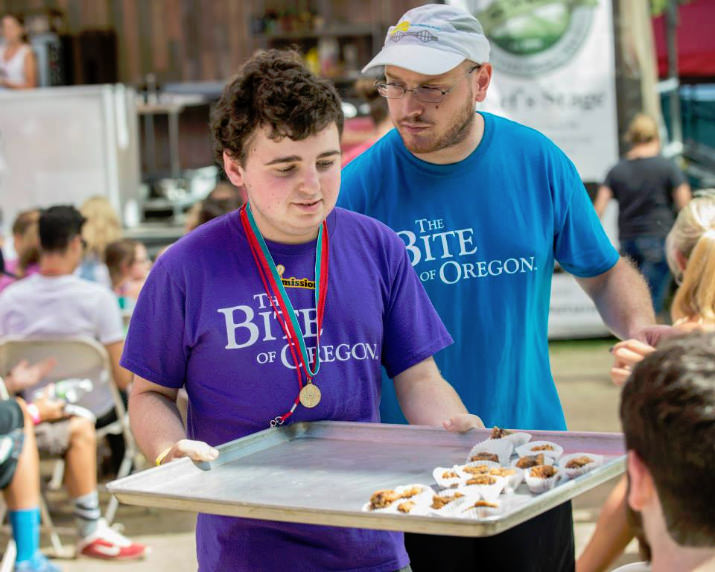 This year, the Chef’s table expanded and featured many Oregon Agricultural Commissions, including blackberry, raspberry, blueberry, potato, seafood and beef.