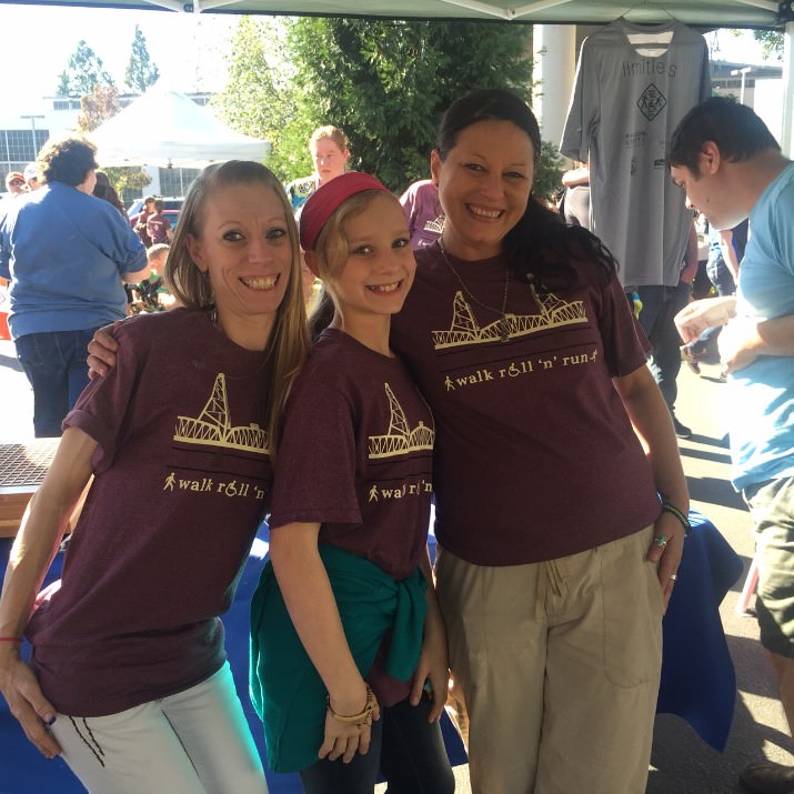 Volunteers included folks like Amber Grek and her daughter Hailey and Marking Coordinator, Merna Robertson.