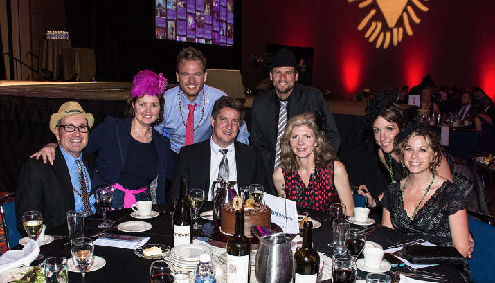 Title Sponsors Regence BlueCross BlueShield: Todd Kessel, Marcie Kessel, Mattias Buck, David Dowling, Angela Dowling (President, Regence BlueCross BlueShield of Oregon), Kourt Bowes, Melissa Jolliffe Bowes, Kara Jolliffe Buck