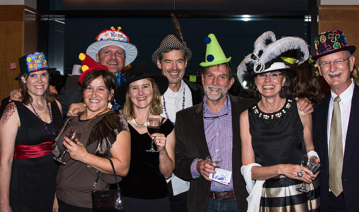  Shelley Miller, Irene Doerner, Glen Miller, Lynn and Ron Penner-Ash (Penner-Ash Wine Cellars), Steven Doerner (Cristom Wine), Meg Byrtek (CCA President and COO) and George Byrtek