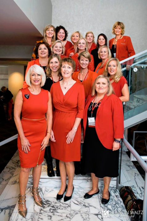 The Go Red For Women Luncheon Executive Leadership Team 